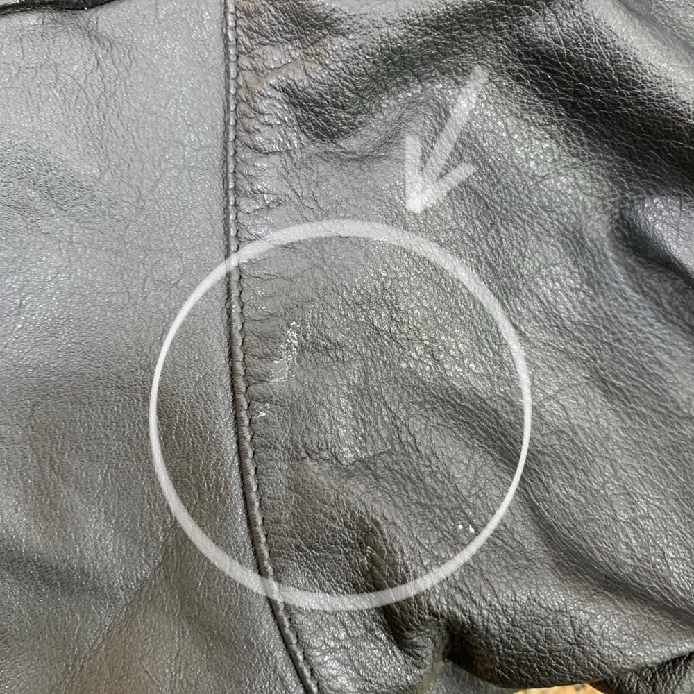 Chia Women’s leather jacket size medium - Picture 5 of 7